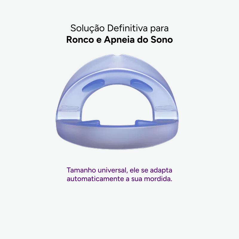 Protetor Bucal Anti-Ronco SonoZen® - [ Últimas Unidades com Desconto ]