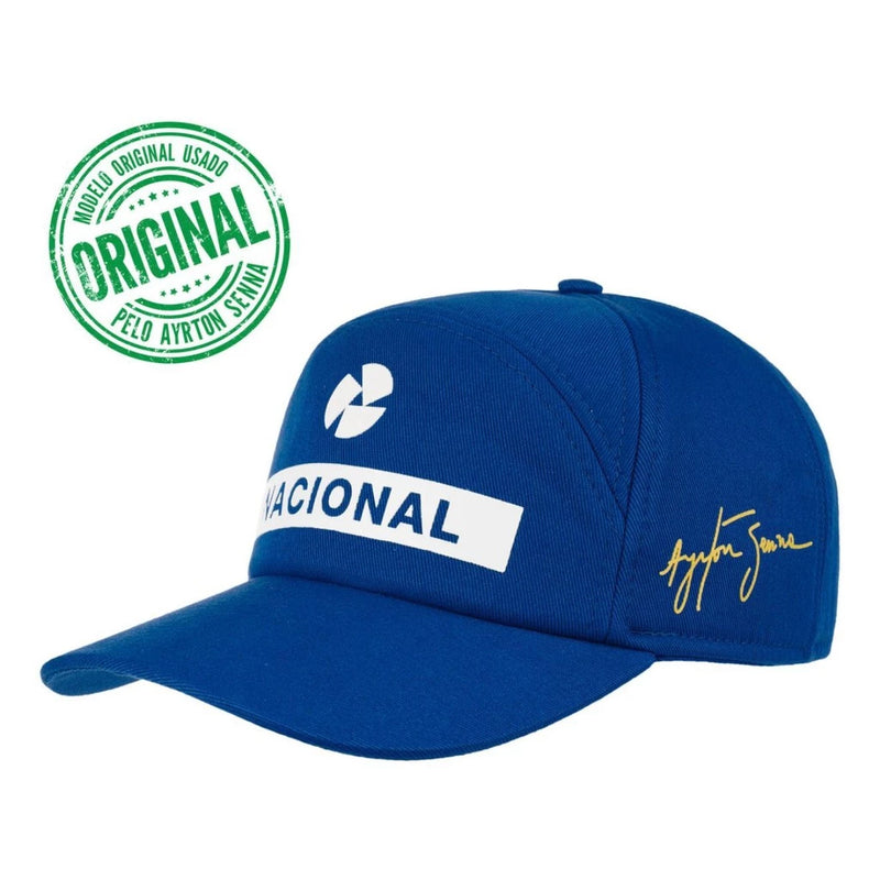 Boné Nacional Senna Retrô Fórmula 1 -  [ Poucas Unidades ]