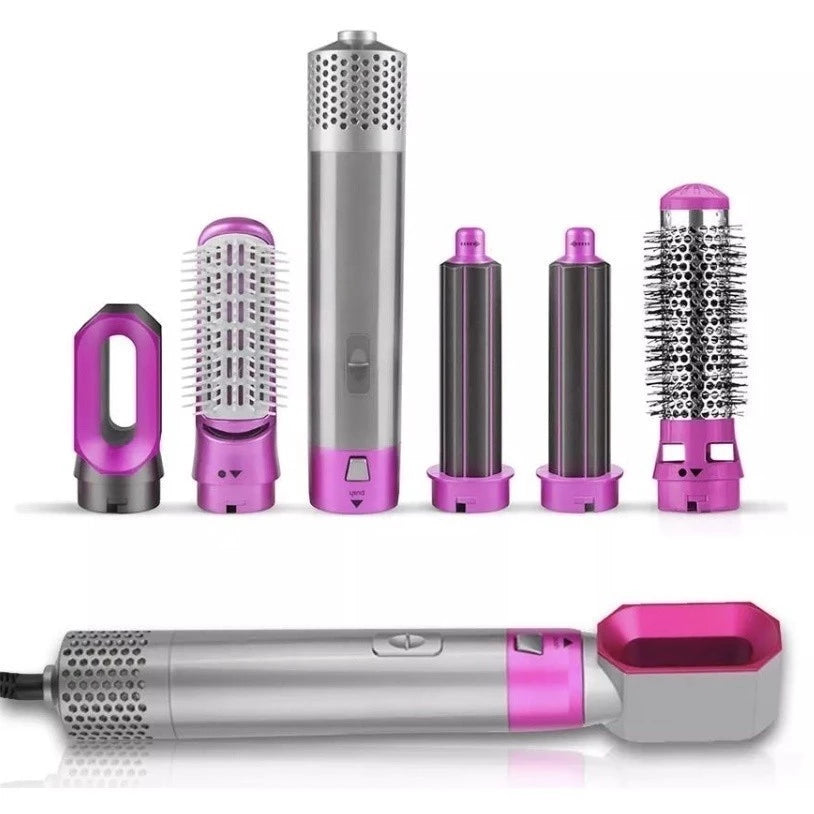 LumaHair Pro® - 5 em 1 - Escova Secoradora Profissional! QUEIMA DE ESTOQUE 🔥