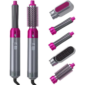 LumaHair Pro® - 5 em 1 - Escova Secoradora Profissional! QUEIMA DE ESTOQUE 🔥