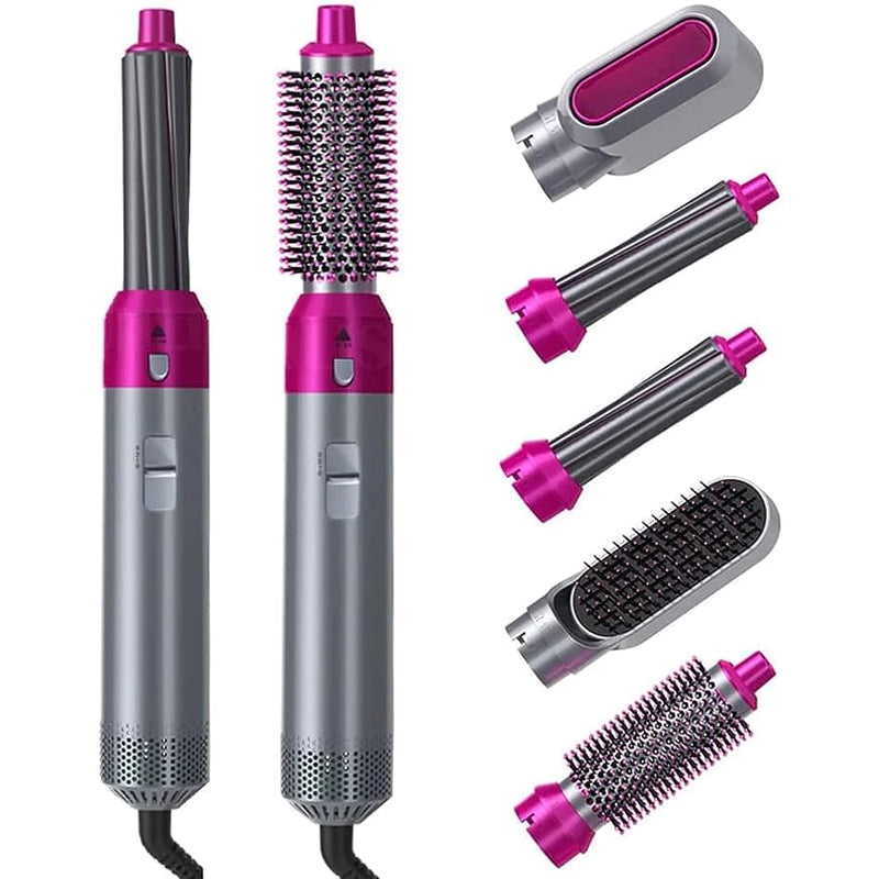 LumaHair Pro® - 5 em 1 - Escova Secoradora Profissional! QUEIMA DE ESTOQUE 🔥