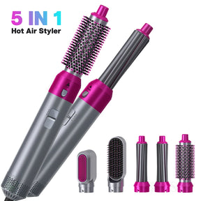 LumaHair Pro® - 5 em 1 - Escova Secoradora Profissional! QUEIMA DE ESTOQUE 🔥